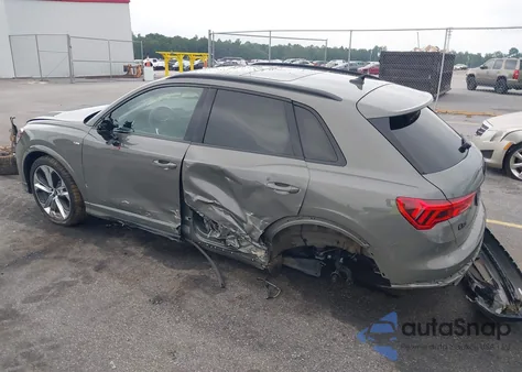 2022 Audi Q3 Premium Plus 45 Tfsi S Line Quattro Tiptronic z USA, uszkodzony, nr VIN WA1EECF36N1040251